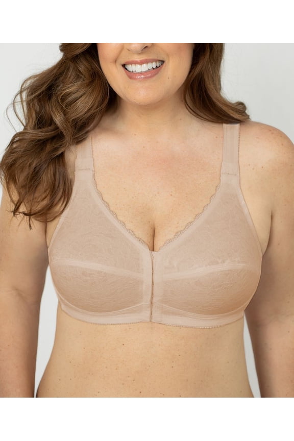 Front Close Wire Free Posture Bra