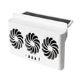 thumbnail image 4 of Tnarru Car Window Exhaust Fan Air Outlet 3 Fans Easy to Install Strong Wind 5000RPM White, 4 of 8