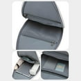 thumbnail image 3 of Tennis Racket Shoulder Bag Outdoors Sports Accessories Paddles Badminton Racquet Pocket Mesh Organizer White, 3 of 9