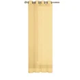 thumbnail image 3 of Gorgeous Home Linen Faux Silk Sheer Grommet Curtain Panels 108" x 63" Ruby Gold., 3 of 5