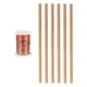 thumbnail image 4 of Alambre de cobre para jardinería, alambre de cobre, práctico eléctrico, de plantas para jardinería, envoltura de verduras, joyería Cola Bobina de cobre para jardinería, 4 of 8