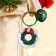 thumbnail image 1 of Christmas Yarn Crocheted Keychain Christmas Decoration Pendant Christmas Gift, 1 of 6