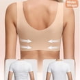 thumbnail image 5 of Afdoent Bras for Women Comfortable Seamless Full Coverage Bra for Women Wireless Bras with Soft Support Regular Plus Size, 5 of 7