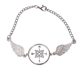thumbnail image 1 of Dirección de línea Pulsera pulsera pulsera alas de ángel pulsera, 1 of 3