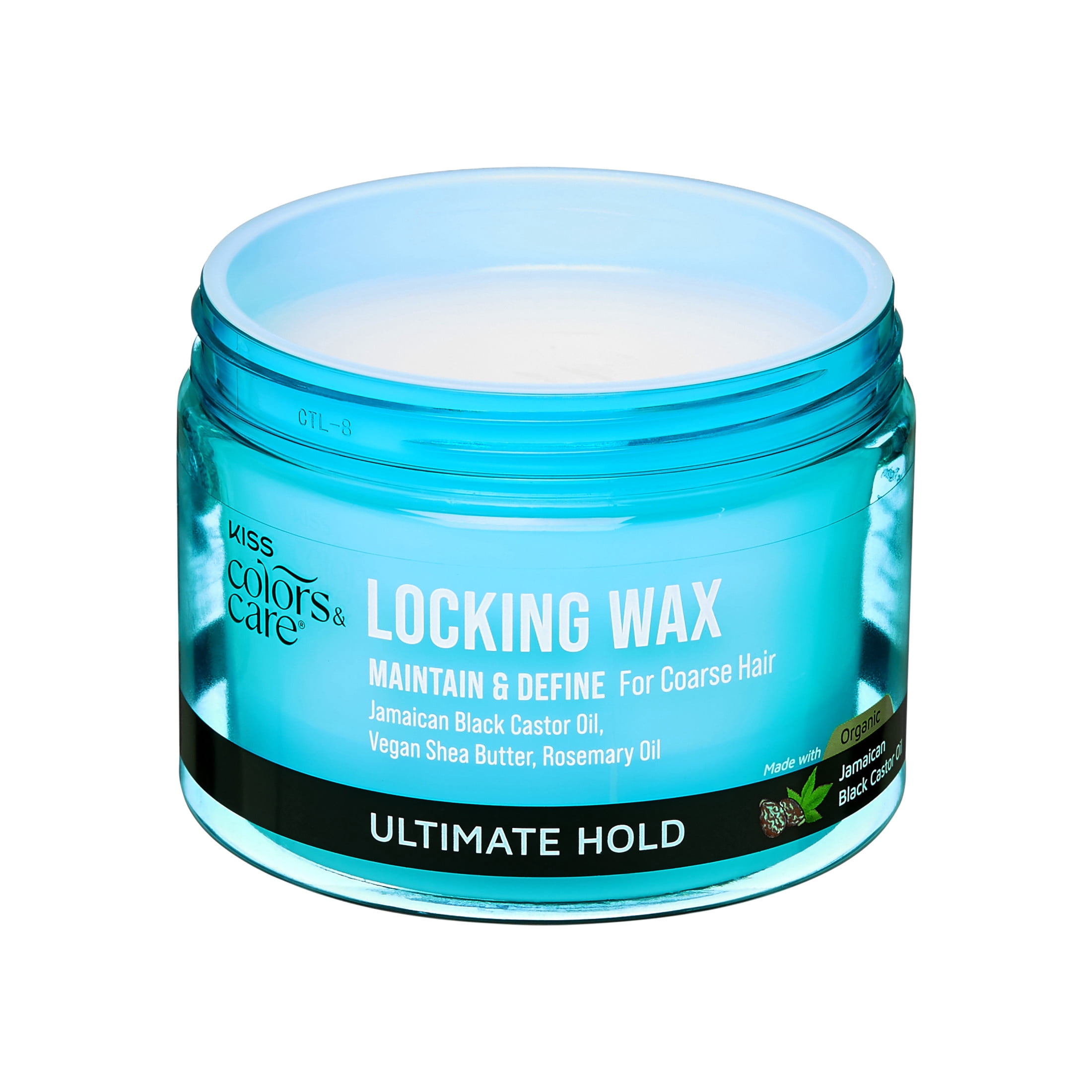 KISS Colors & Care Locking Hair Wax, Level 9 Ultimate Hold, 6 oz.