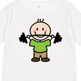 thumbnail image 4 of Inktastic Weightlifting Boy Weightlifter Exercise Boys Long Sleeve Toddler T-Shirt, 4 of 5