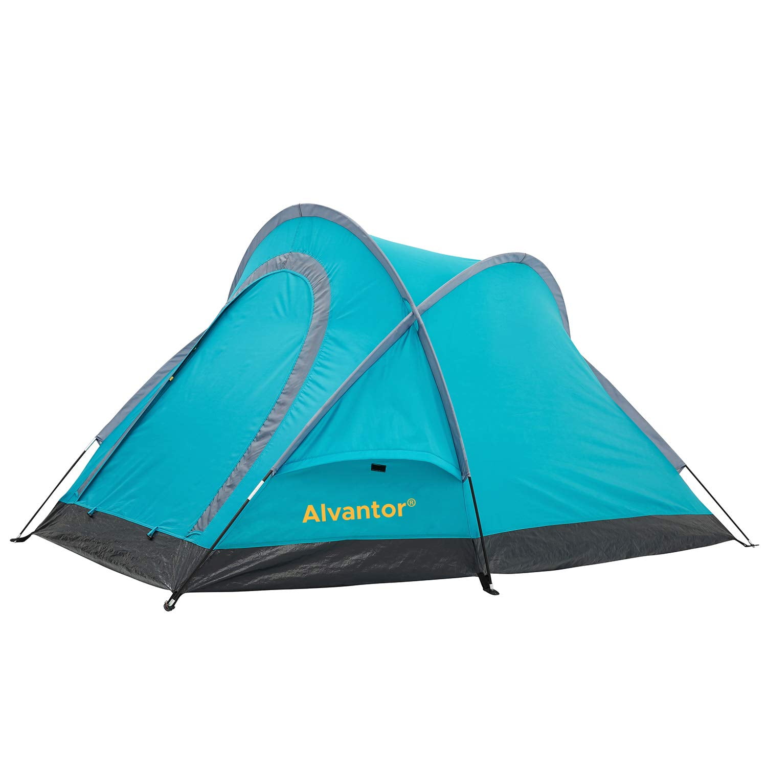 Qwest Automatic Instant Pop Up Camping Double Tent Shelter with Passageway Green 