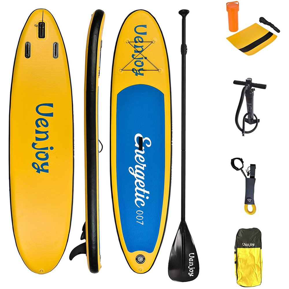 Uenjoy Upgrade 11' Inflatable Stand Up Paddle Board, UltraThick