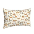 thumbnail image 2 of Fotbe Cartoon Corgi Pillow Cases - Envelope Closure - Luxury, Extra Soft, Cooling Pillow Covers - Wrinkle, Fade, Stain Resistant-16"x24", 2 of 9