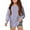 Purple, variant on Long Sleeve Shirts for Girls Fall Eyelet Shirt Kids Cute Crew Neck Solid Color Loose Casual Fashion Pullover Tops (Mint Green 160)