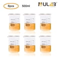 thumbnail image 2 of Vasos de vidrio ULAB Scientific, 500 ml, borosilicato Griffin (x6), 2 of 5