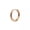 rose gold, variant on 1 Piece Surgical Steel Hinged Hoop Sleeper Circle Ring Earring Round ➳-silver-2*16mm
