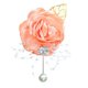 thumbnail image 1 of Pin para la muñeca con cuentas de hojas de oro, popular en Europa y América, ramillete de perlas y diamantes de imitación, para novia y novio, suministros para fiestas, 1 of 6