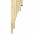 thumbnail image 3 of 6"W x 8"D x 24"H Mediterranean Rough Sawn Corbel, Douglas Fir, 3 of 9