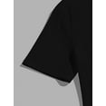 thumbnail image 4 of His & Hers King & Queen Valentine's Day T-Shirts Set - Black Crew Neck, Short Sleeve, Casual Summer & Spring Top for Couples, Valentines Matching Shirts Tee For Adult, Men, Women, Teen, Teenager, Ado, 4 of 6