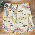 thumbnail image 4 of Easter Kitchen Towels Set of 2, Water Absorbent Dish Towel, Spring Watercolor Vintage Bunny Eggs Flower Decorative Hand Towels - Quick Drying Cloth for Cooking Baking, 18x28 Inch, 4 of 8