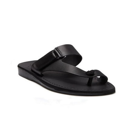 

Rafael - Leather Velcro Strap Sandal - Mens Sandals