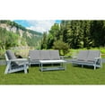 thumbnail image 3 of White Hips With Texture-stay Cushion, Wood Grain Outdoor Furniture , Garden Furniture, White/grey, Finish, Breathable Cushions, 3 of 6