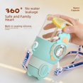 thumbnail image 4 of Taza de agua para niños, taza de paja de alto valor de color de verano, escuela primaria para niños y niñas, jardín de infantes, tetera para bebés, 4 of 5