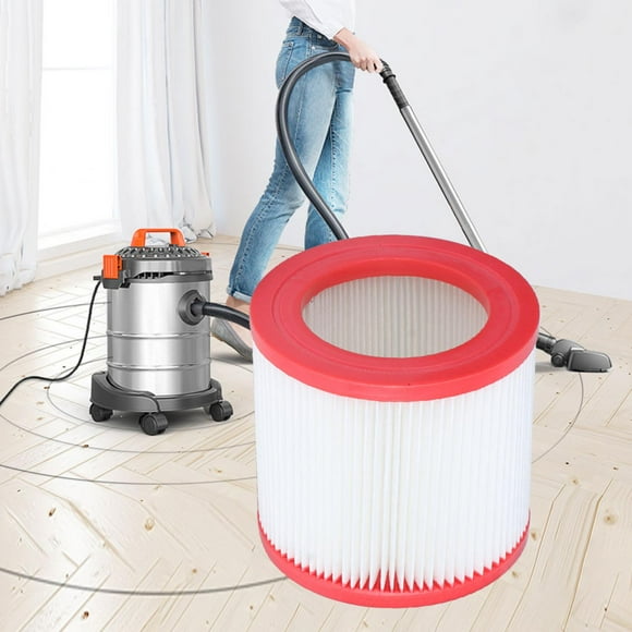 Fugacal Filtre, Filtre pour Aspirateur, Filtre + Filet avec Boucle Pièces de Rechange pour YILI 95E/6201/77 12L 18L 20L 30L