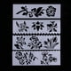 thumbnail image 4 of Juego De Plantillas De Plantilla De Dibujo De Diario De 16 Uds, Tarjeta De Bricolaje Para álbum De Recortes, 4 of 9