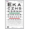 thumbnail image 1 of Bawsh Kashsurg Snellen Visual Acuity Eye Chart for 10 Feet Size 14 x 9 Inch, 1 of 2