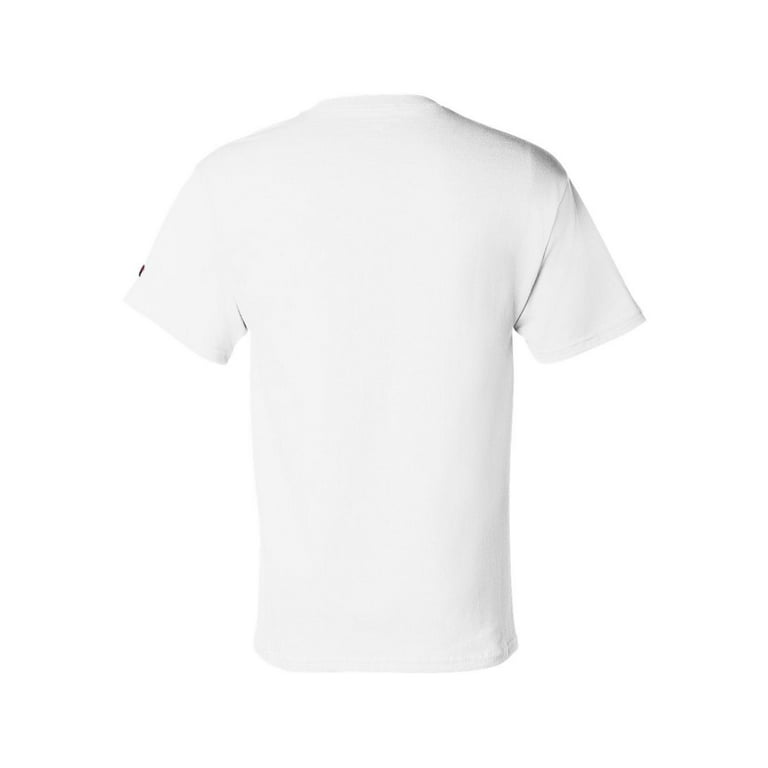 Short-Sleeve T-Shirt L 6.1 oz. Champion White, (T525C)