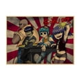 thumbnail image 1 of Póster Gorillaz Vintage Music, 29,7 x 42 cm, papel, 1 of 1