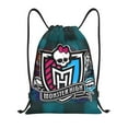 thumbnail image 1 of Goofa Monster High Print Drawstring Backpack Bag Sport Gym Sackpack Cinch Bags Drawstring Bags Draw String Sport Bag-Medium, 1 of 6