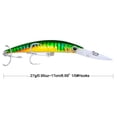 thumbnail image 4 of Señuelos Pesca Con Anzuelos Swimbait Minnow Cebos Duros Plástico 17cm 27g Verde, 4 of 4