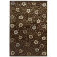 thumbnail image 2 of SAFAVIEH Martha Stewart Garland Blush Floral Area Rug, Mocha, 6' x 6' Round, 2 of 7