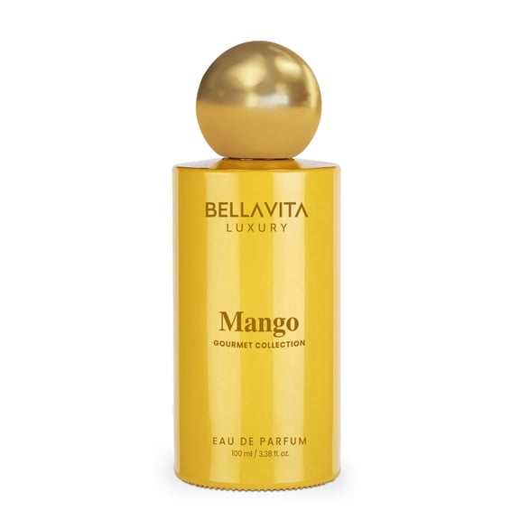 Bellavita Gourmet Collection - Mango, Perfume for Women and Men, 3.4 oz
