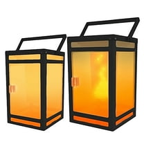 Techko Solar Portable Lantern - Flame or Still Light