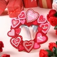 thumbnail image 5 of Valentines Day Heart Shaped Wreaths, Valentine's Day Wreaths for Front Door, Valentines Day Hanging Sign, Valentine Party Decor Holiday Wreath for Wall, 5 of 6