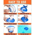 thumbnail image 5 of Distributeur de Chlore Liquide Grande Capacité, avec Dégagement Réglable pour Piscines Intérieures et Extérieures, 5 of 5