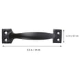 thumbnail image 2 of 6pcs Door Handle Iron Furniture Pull Handle 6 Inch Wardrobe Door Handle Supply, 2 of 5