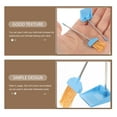 thumbnail image 6 of 2 Sets Miniature Broom and Dustpan Mini House Broom Dustpan Ornaments Micro Landscape Decors, 6 of 7