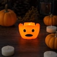 thumbnail image 5 of Halloween Decorations Pumpkin Candle Light Decoration Prop, Flameless Pumpkin Candle Decor for Halloween Parties, Festive Fall Decorations for Home, Easy to Place Anywhere, 5 of 7