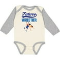 thumbnail image 3 of Inktastic Wrestling Future Wrestler Boys Long Sleeve Baby Bodysuit, 3 of 5