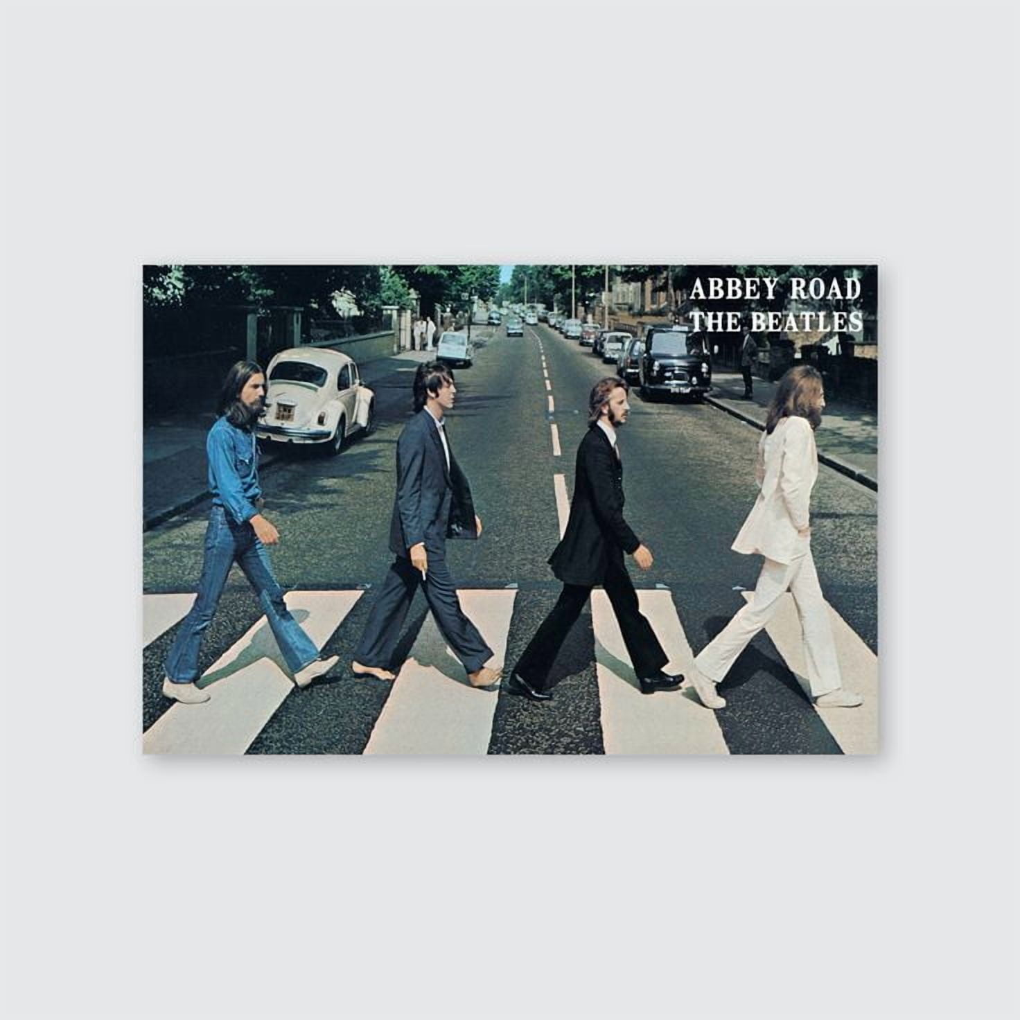 入手困難　The Beatles  ABBEY ROAD　タペストリー　ポスター　ディスプレイ The Beatles - Abbey Road Wall Poster, 22.375