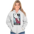 thumbnail image 3 of Popeye Olive Oyl Adorable Classic Zip Up Hoodie Men's Women's Brisco Brands M, 3 of 5
