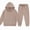 G362-Khaki, variant on HFHAPW Boys Girls Sweatpants Set 2 Piece Fleece Pullover Hoodie Sweatshirt and Jogger Outfits 2-13 T Girls Casual Activewear Set Sweatsuit(Blue,3-4 Y)