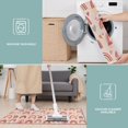 thumbnail image 6 of Pink Boho Bohemia Rainbows Hearts Stars Pattern Kitchen Rugs Sets Of 3,Kitchen Runner Rugs Non Skid Washable,Decorative Kitchen Floor Mats for Kitchen,Sink,Laundry,17"x30"+ 17"x47" + 17"x59", 6 of 6