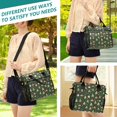 thumbnail image 5 of FORMRS Insulated Lunch Bag for Work School Unisex Large Capacity Cooler with Shoulder Strap, Christmas Tree, 5 of 6