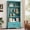 Blue, variant on Finmind 6-tier Bookcase with Drawer, 71 Inch Tall Freestanding Bookshelf with Solid Wood Legs, Large Display Storage Book Shelves for Living Room, Home Office, Oak