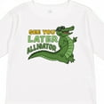 thumbnail image 4 of Inktastic See You Later Alligator with Black Sunglasses Boys or Girls Long Sleeve Toddler T-Shirt, 4 of 5