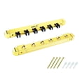 thumbnail image 1 of LOVIVER Multifunction Wall Mount 6 Hole Fishing Rod Holder for Garage Gear, 1 of 6