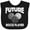 AB-Black, variant on Inktastic Future Bocce Player Boys or Girls Baby Bib