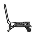 thumbnail image 4 of COSCO Shifter 2 in 1 Folding Hand Truck/Cart, Black, Large Toe Plate, 4 of 8