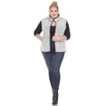 thumbnail image 4 of White Mark Women's Zip Up Sherpa Vest, 4 of 6